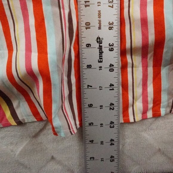 Torrid A-line Mini Dress Womens 2X Striped Multi Color Sleeveless - Picture 9 of 11